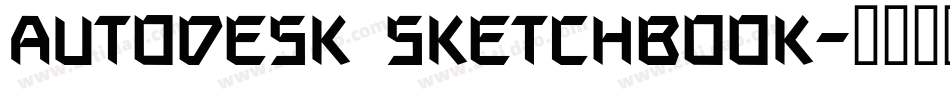 Autodesk Sketchbook字体转换
